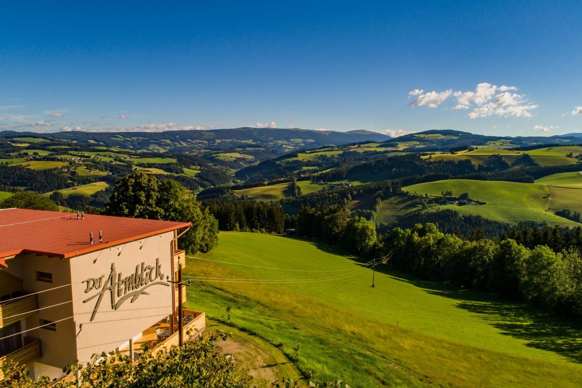 Hotel Der Almblick Strallegg Exterior foto